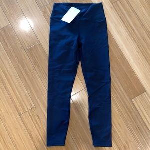 Navy Fabletics ⅞ High Waisted Legging